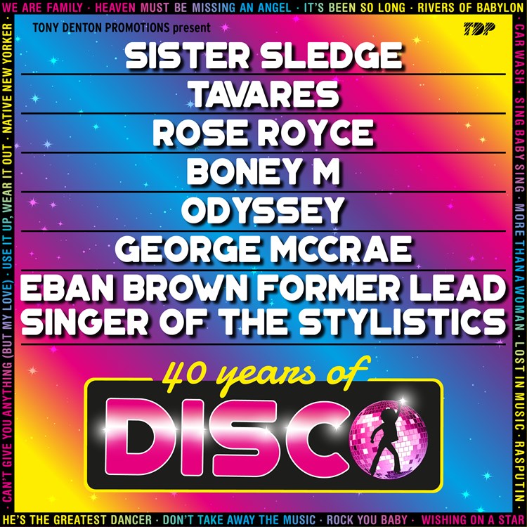 40 Years of Disco tickets