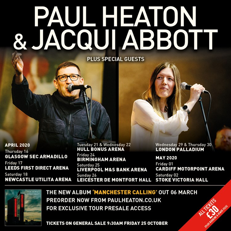 Paul Heaton & Jacqui Abbott Tickets Concert Dates & Tour The Ticket