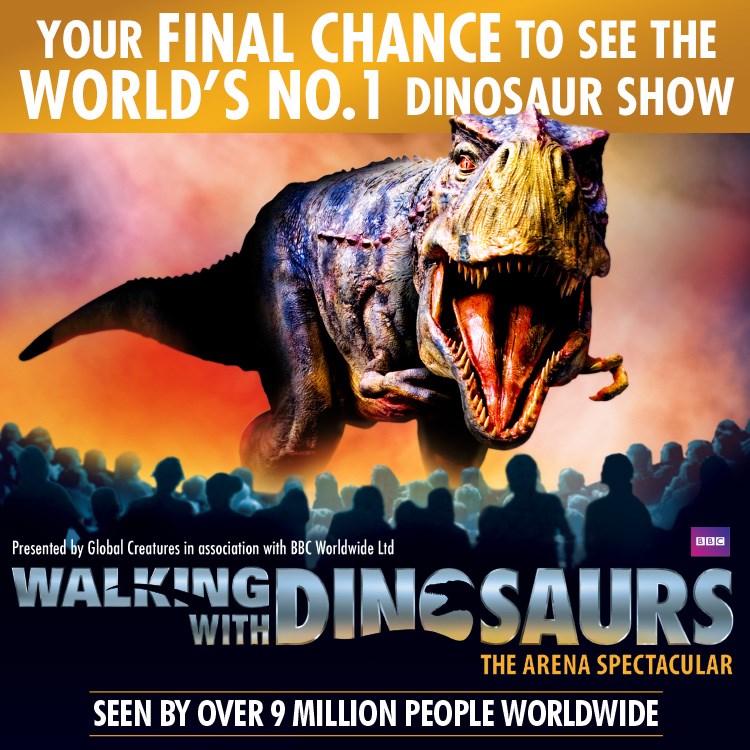 Walking With Dinosaurs tickets